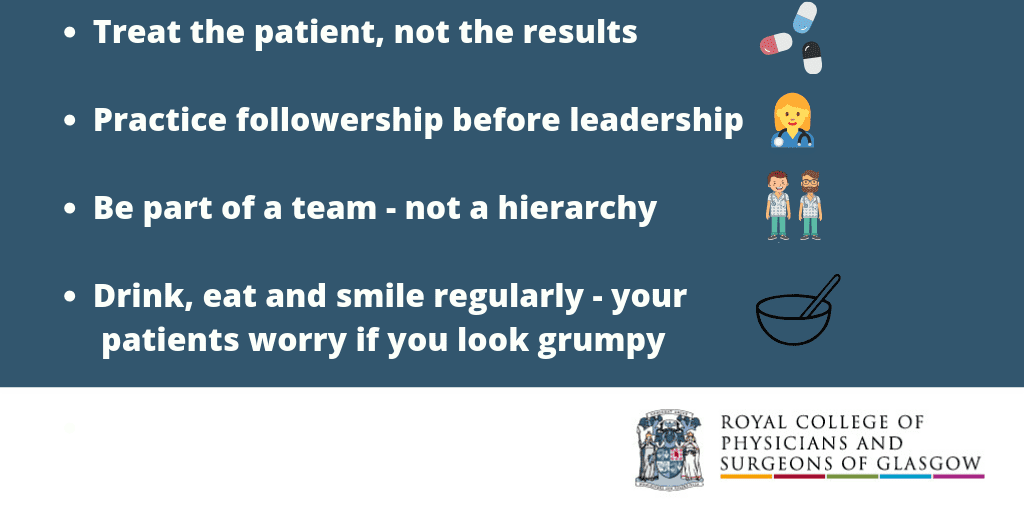 #TipsForNewDocs – Professor Hazel Scott