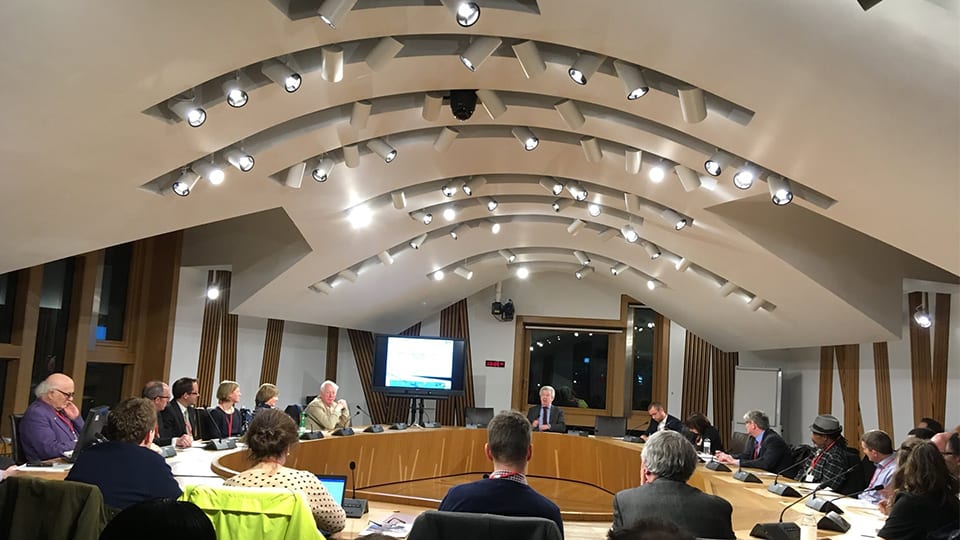 College takes Global Citizenship agenda to Holyrood