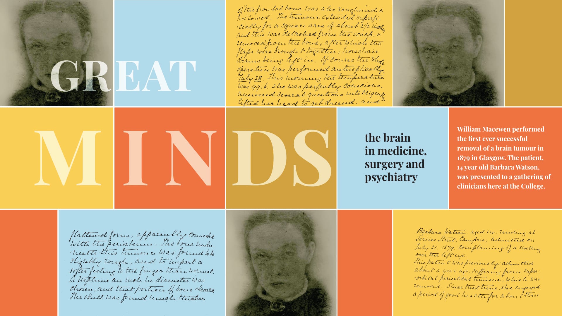 Great Minds: The Brain in Medicine, Surgery and Psychiatry