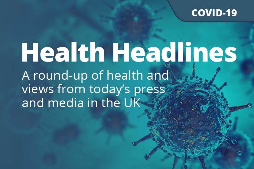 Today’s top health news (Friday)