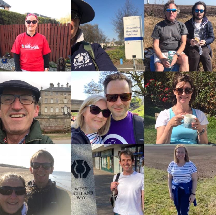 £11,000 raised for the HOPE Foundation at Kilt Walk 2021