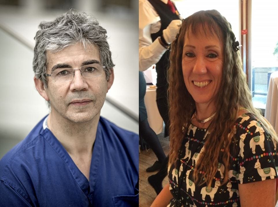 Royal College awards President’s Medal to David Nott and Deborah Monk